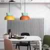 Modern Minimalist Macaron Pendant Light Led Hanging Living Room Study Bar Dining Room Bedside Bedroom Indoor Lighting Decor Lamp