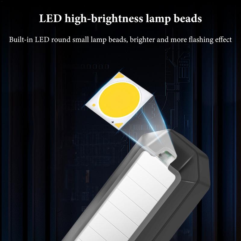 Mini Solarleuchte für Auto Mini LED Blinklicht für Auto und Motorrad Intelligenter Vibrationssensor Sofortiges Einschalten Automobil