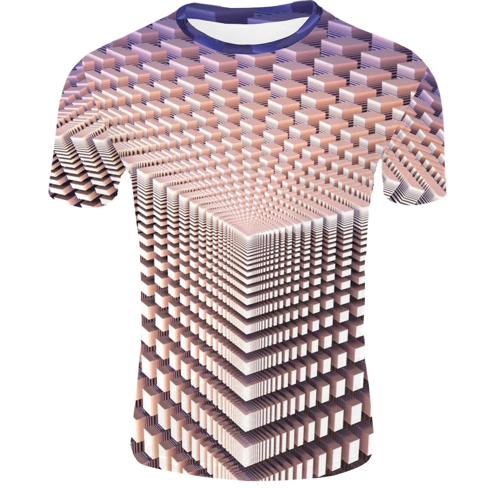 

Creative 3D Digital Printed T-shirt for Men s Short Sleeves Tops 4XL