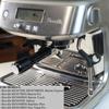 54mm Portafilter Dobbelt Tut, Kompatibel med Solis Barista Perfetta SK1170S og Breville Barista-serien