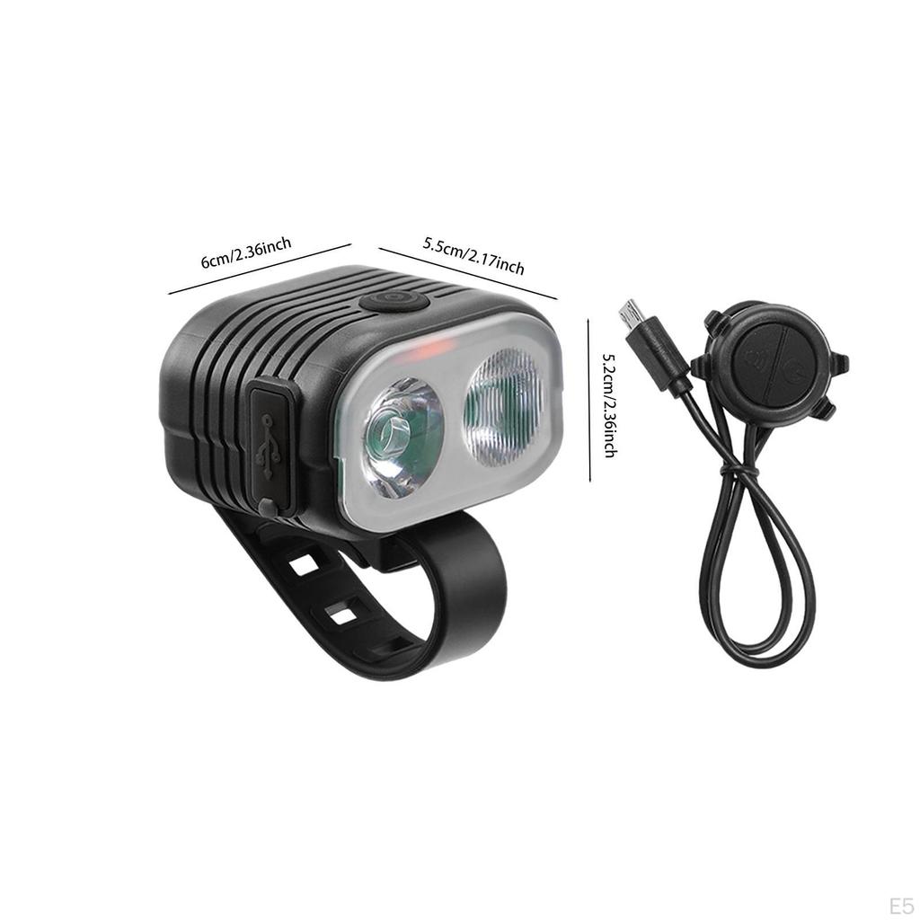 Bright Bike Front Light for Safe Night Riding