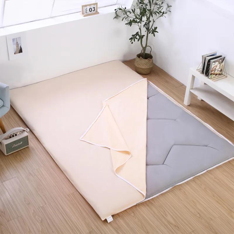 All-Inclusive Floor Bunk Dirty Cushion Cover Comfortable Mattress Cover Dust-Proof Sanded Bed Cover Removable Washable