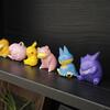 Anime Pokemon Sleep Series Action Figure Gengar Snorlax Tilt Head Model Doll Car Desktop Ornament Decor Toys Collectibles Gifts