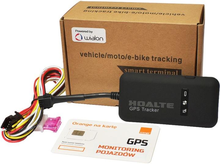 Lokalizator Gps Auta Pojazdu Samochodu Tracker 12V 24V System Śledzenia