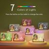 Custom Photo Name Pet Memorial Acrylic Night Light Sympathy Gift For Loss Of Dog Cat Meaningful Remembrance Decoration