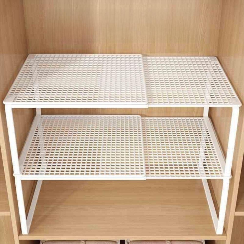 Adjustable Wardrobe Divider Board Layered Partition Cabinet Organizer Pantry