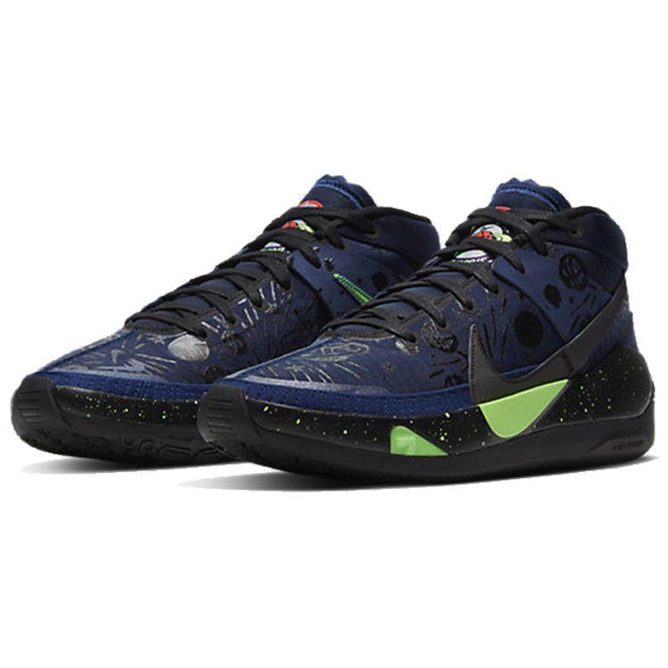 Nike KD 13 EP Planet Of Hoops Unisex Sneakers Blue Blue-Void Black CI9949-400