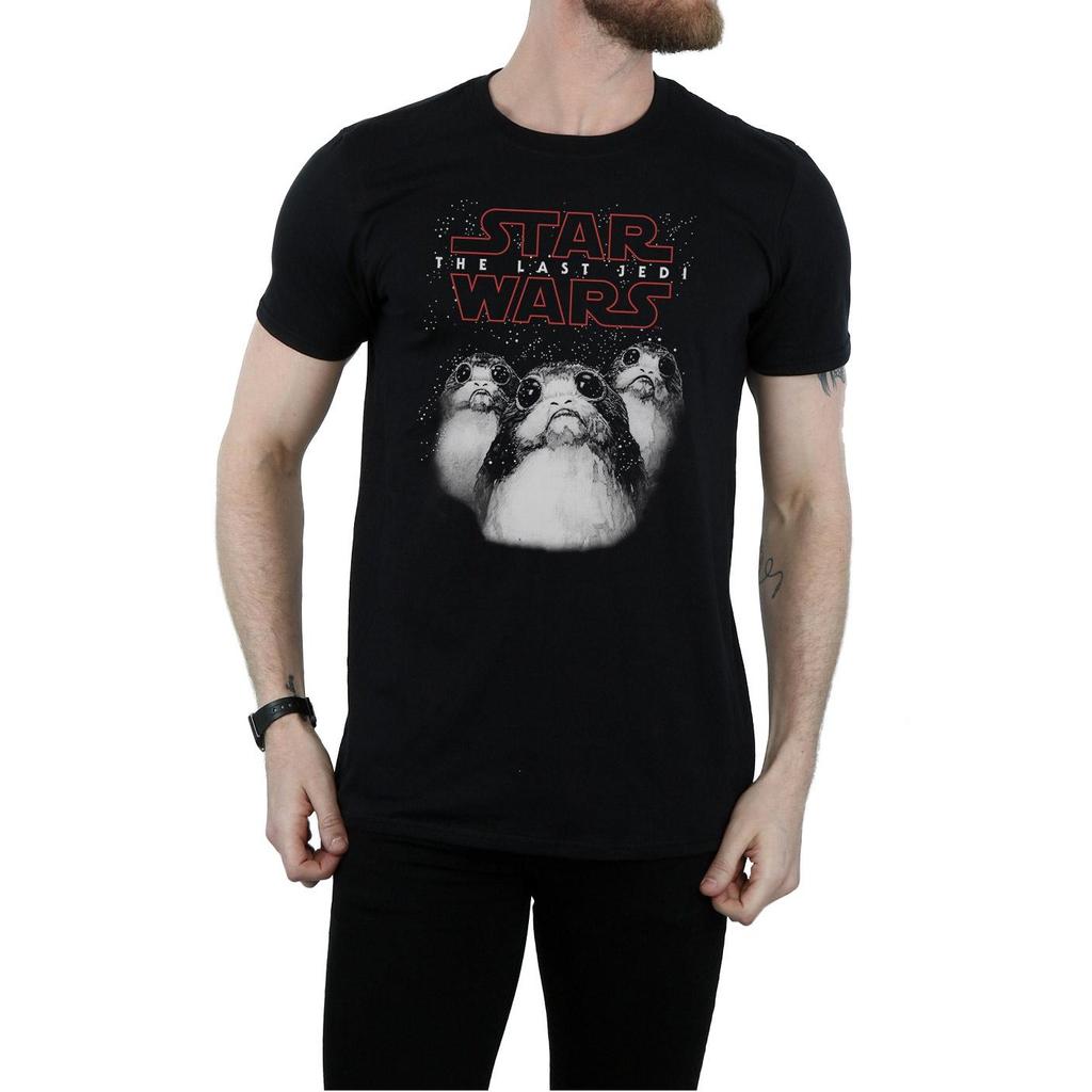 Krieg der Sterne: Das letzte Jedi-Herren-Porg-Baumwoll-T-Shirt