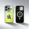 Sängerin B-Billie Eilish Handyhülle Für iPhone17,16,15,14,13,12,11 Plus,Pro Max Magnetisch Für Magsafe Kabelloses Laden
