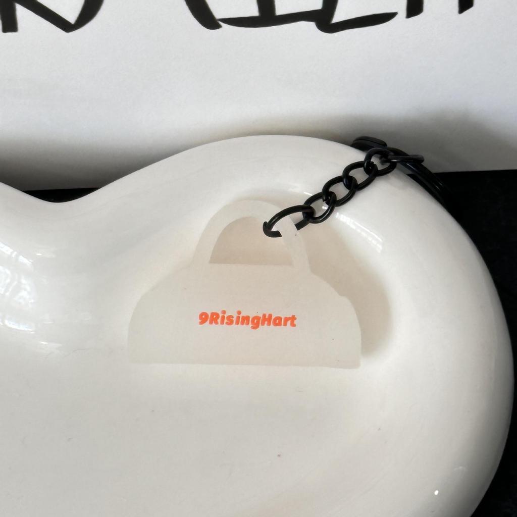 Miu Series Dumbbell Plate Keychain: Trendy Fitness Accessory & Sports Jewelry Gift