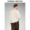 UR Women's Drape Neck Loose Long Sleeve T-shirt