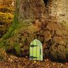 Fairy Garden Door High Durability Fade-Resistant Bright Color Eco-friendly Smooth Edge Realistic Looking Wood Miniature Door Elf-Home Creative