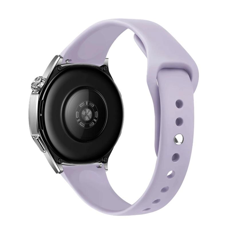 18mm 20mm 22mm Slim strap For Samsung Galaxy watch 7/6/5/pro/4 Silicone bracelet Huawei watch GT 4-2e-3-3 pro 46mm xiaomi watchbands