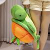 Non-Toxic New Arrival Kawaii Creative Tortoise Backpack Plush Doll Trutle With Capybara Toy Soft Decor For Children And Children Birthday Gift