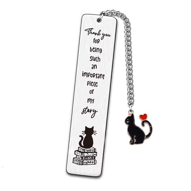 Elegant Stainless Steel Leaf Bookmark - Ideal Graduation, Teacher's Day, or Thanksgiving Gift