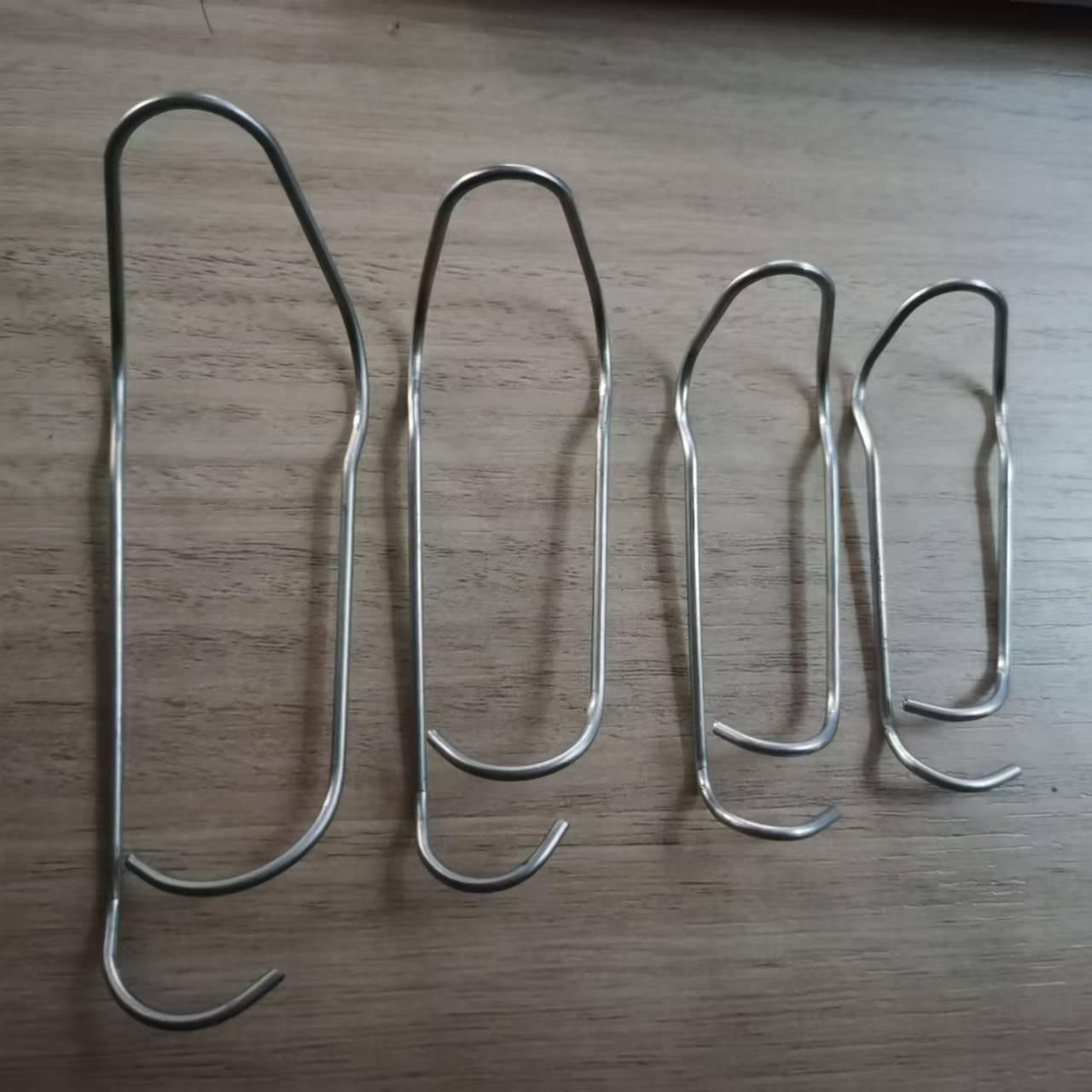 

Пряжка из стальной проволоки - с пластиковым покрытием и оцинкованная, серебристое покрытие, размеры: 8 мм, 11 мм, 16 мм, 20 мм 50 pieces of 8mm