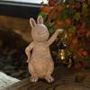 Bunny Solar Lights | Garden Statue Lights | Garden Outdoor Statue Lights Figurine Decoration Lights Outdoor Art Decor Lamp