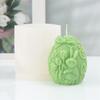 Easter Rabbit Cottage Floral Easter Egg Candle Mold DIY  Egg Shells With Rabbit Cutouts Candles Soap Plaster Home Decor Gift