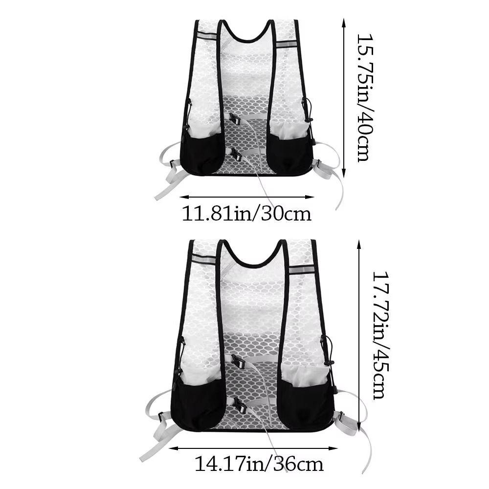 Breathable Running Vest Pack Waterproof Outdoor Running Vest Running Hydration Vest Bag  Climbing