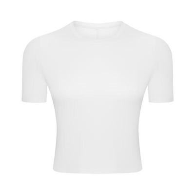 Women's Slim Fit Round Neck Yoga & Running T-Shirt