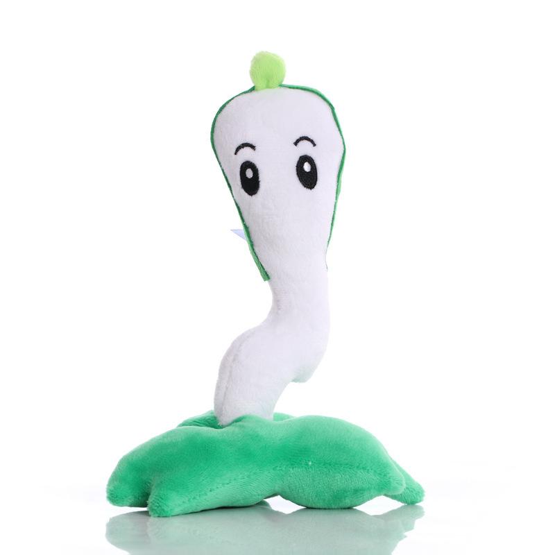 Non-Toxic New Plants Vs Zombies Plush Stuffed Toys Starfruit Split Pea Threepeater Laser Bean Imp Zombie Cartoon Game Cute Doll Kids Gifts