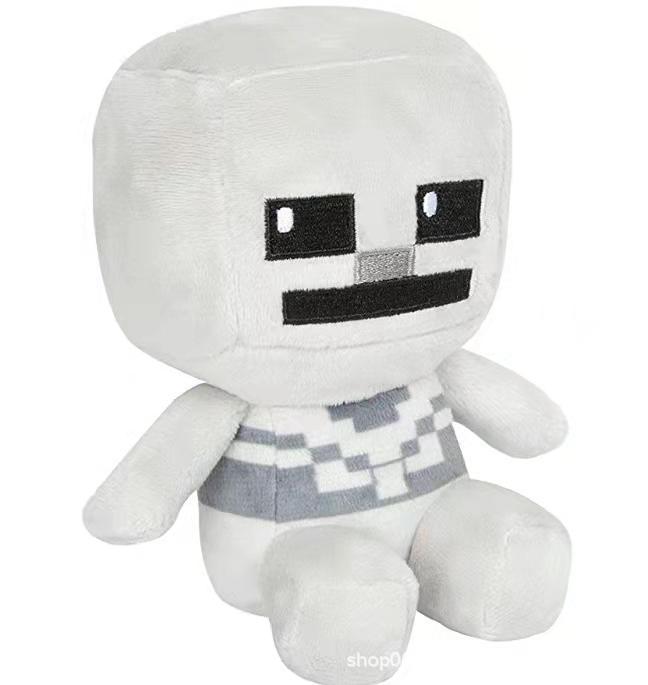 Плюшевая игрушка Minecraft в вакуумной упаковке: Стив, Крипер и Иссушитель