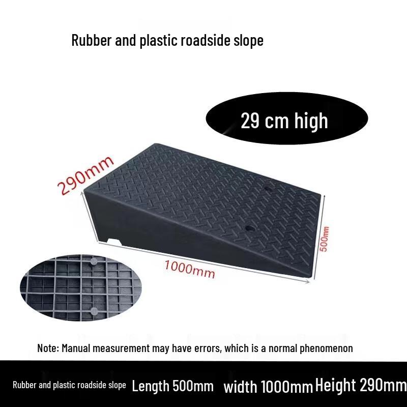 DAXTE Rubber Curb Ramp Mat