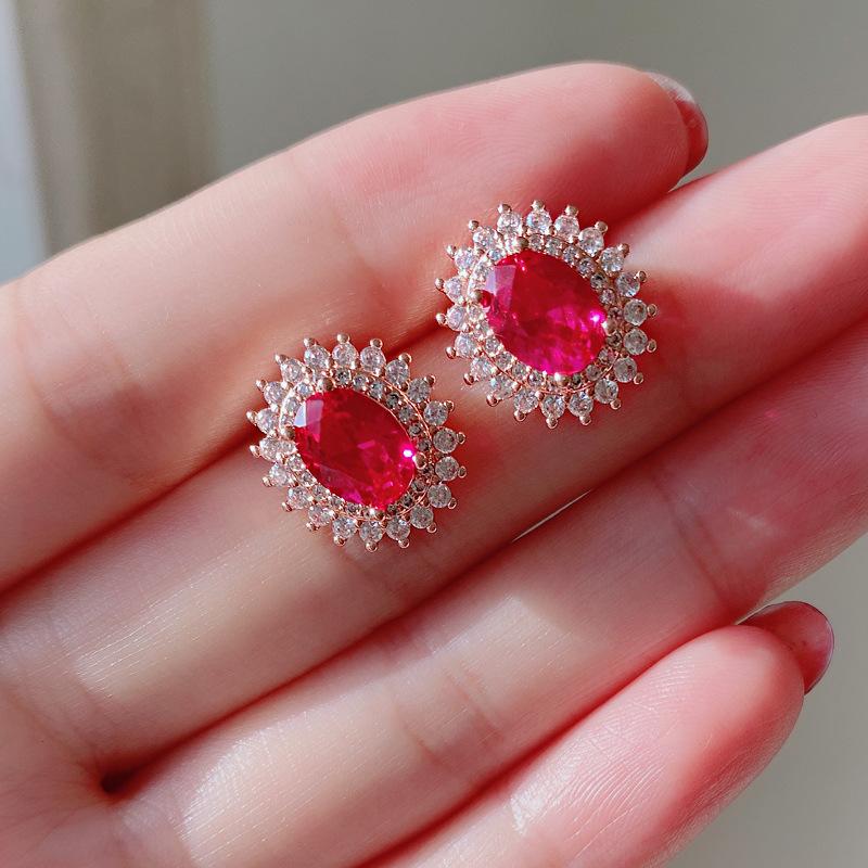 SACE GEMS Classic Copper Alloy Zircon Ring Earrings Pendant Necklace Jewelry Sets Wedding Party Gifts