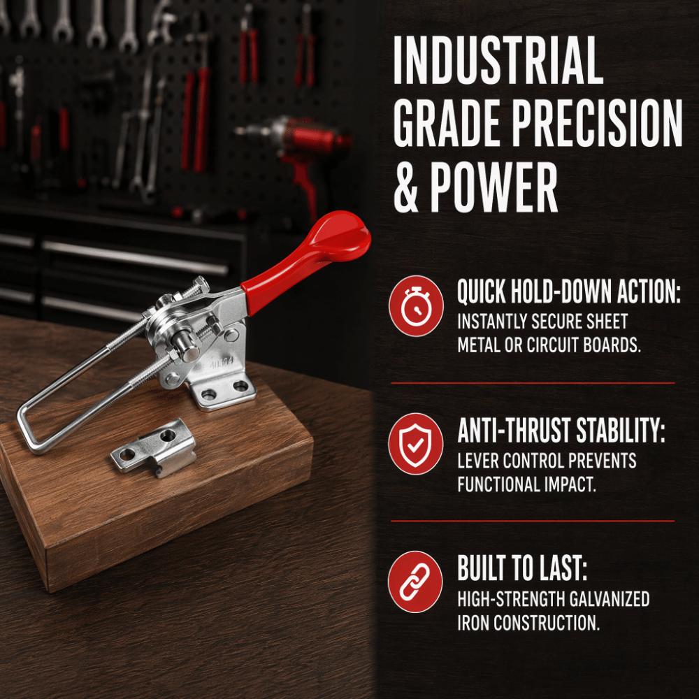 Quick Fixed Toggle Clamp Industrial Grade Heavy Duty Toggle Clamp For Welding