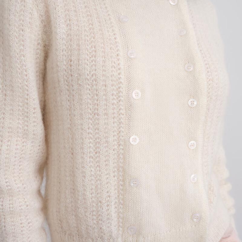 GREEN BELT Urban Traveler Fall 2025 Round Neck Knit Cardigan