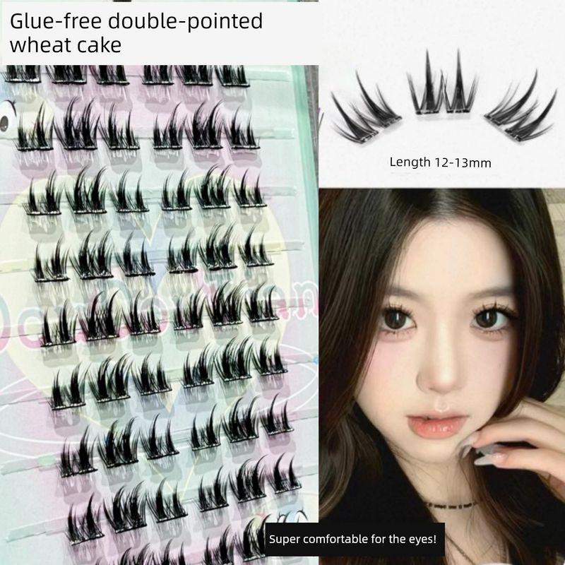 Glue-Free Self-Adhesive Thick Baby 3D Fake Eyelashes