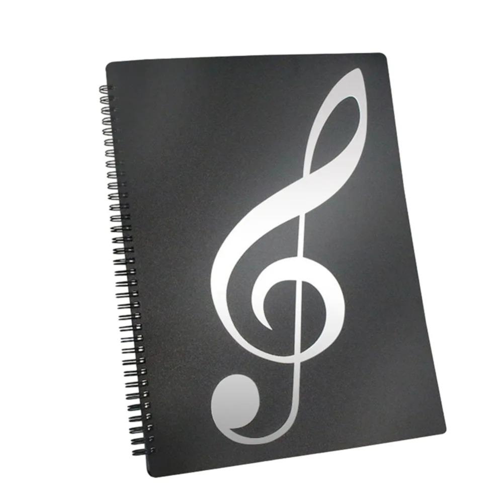 Flexible Multi-layer Music Score Folder 40 Pages A4 Sheet Music Folder Note Folder