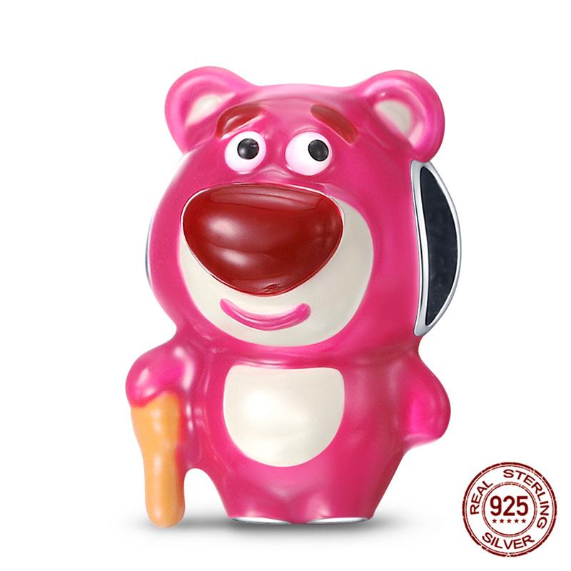 Marvel Disney Snow White Tree Elf Mickey 925 Silver Charms for DIY Jewelry Making Women Gift Bracelet