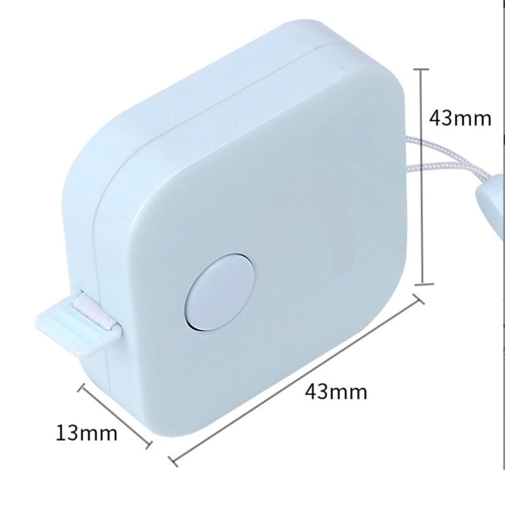 1.5M Portable Tape Measure Small Jewelry Measurement Ruler for Weight Loss Medical Body Measurement Tailor Measure Clothes Waist