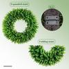 Eucalyptus Leaf Wreath – Spring & Summer Door Hanging Decoration