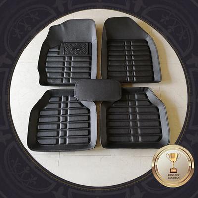 5-teiliges Set Autostyling Staubwischer Premium Komplettes Set Teppich Fußmatte Leder Autoteile Auto Fußmatte Fußmatte Teppich