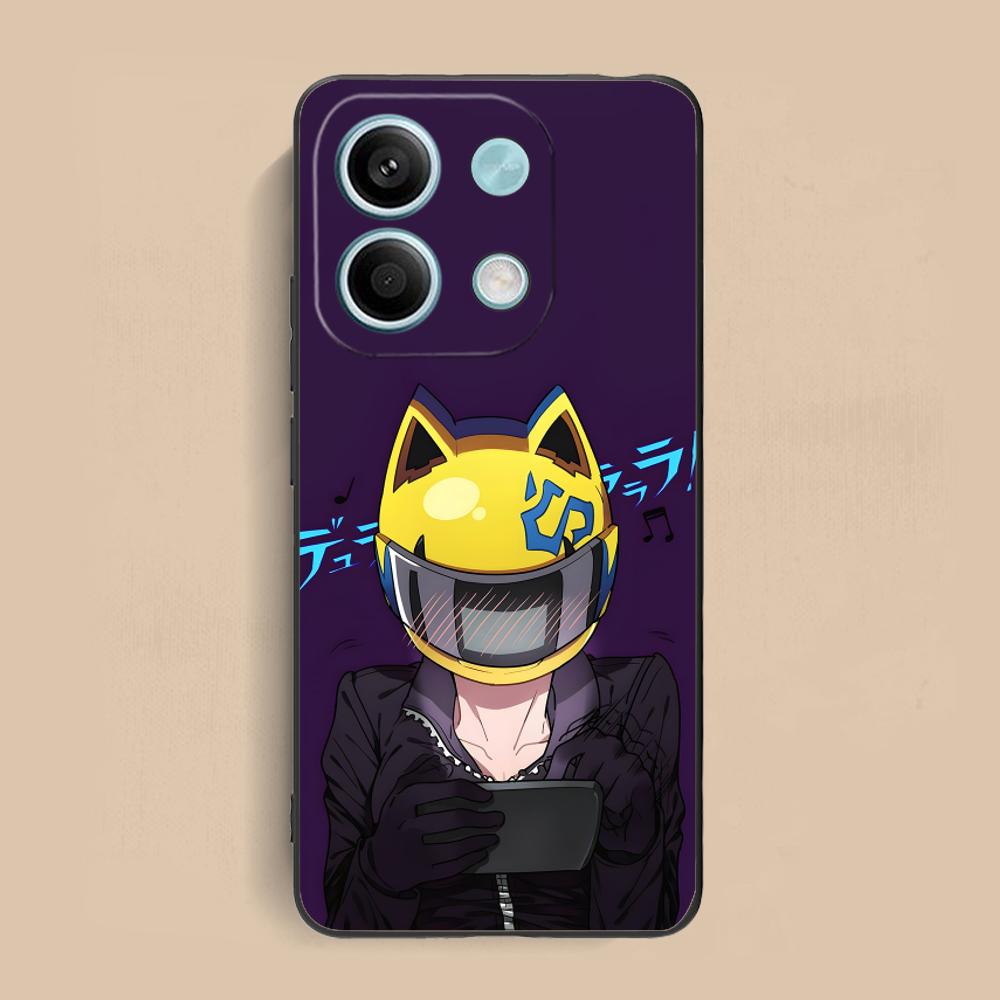 

Anime Durarara Phone Case for Xiaomi Redmi Note 14 13 12 11 S Pro Plus 4G 5G Soft TPU Shockproof Cover Redmi Note 11S 4G