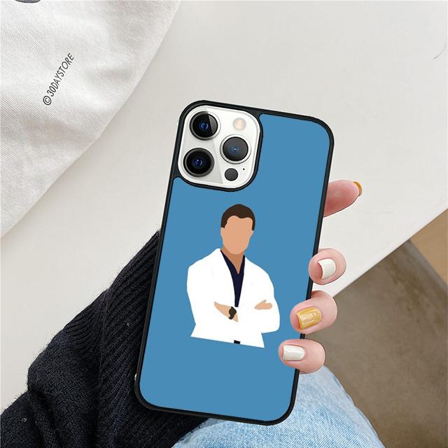 Greys Anatomy McSteamy Heart Mark Sloan Phone Case Cover For iPhone 17 Air 16 15 11 13 14 Pro Max 12 Plus Max XR
