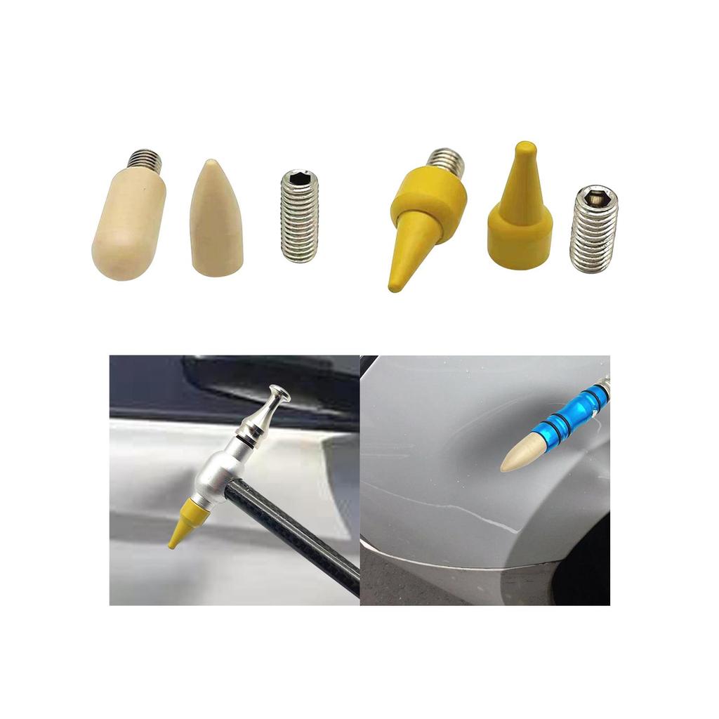 Auto Dent Repair Tool Leveling Hammer Replacement Head Multifunction Knock Down Tools for Motorcycle Automotive Supplies