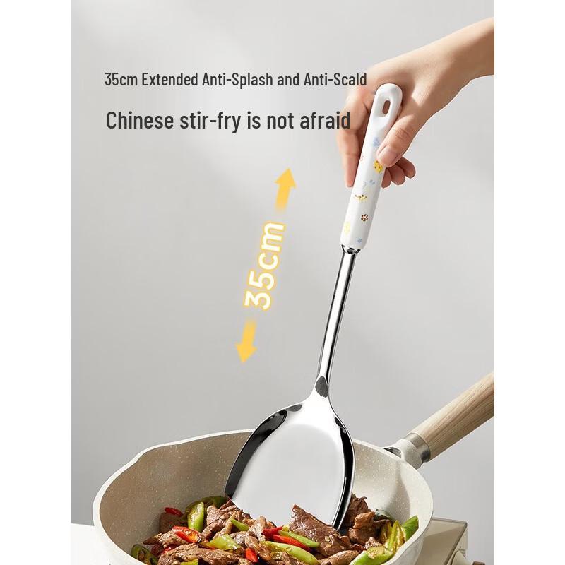 Cooker King Stainless Steel 3-Piece Kitchen Utensil Set
