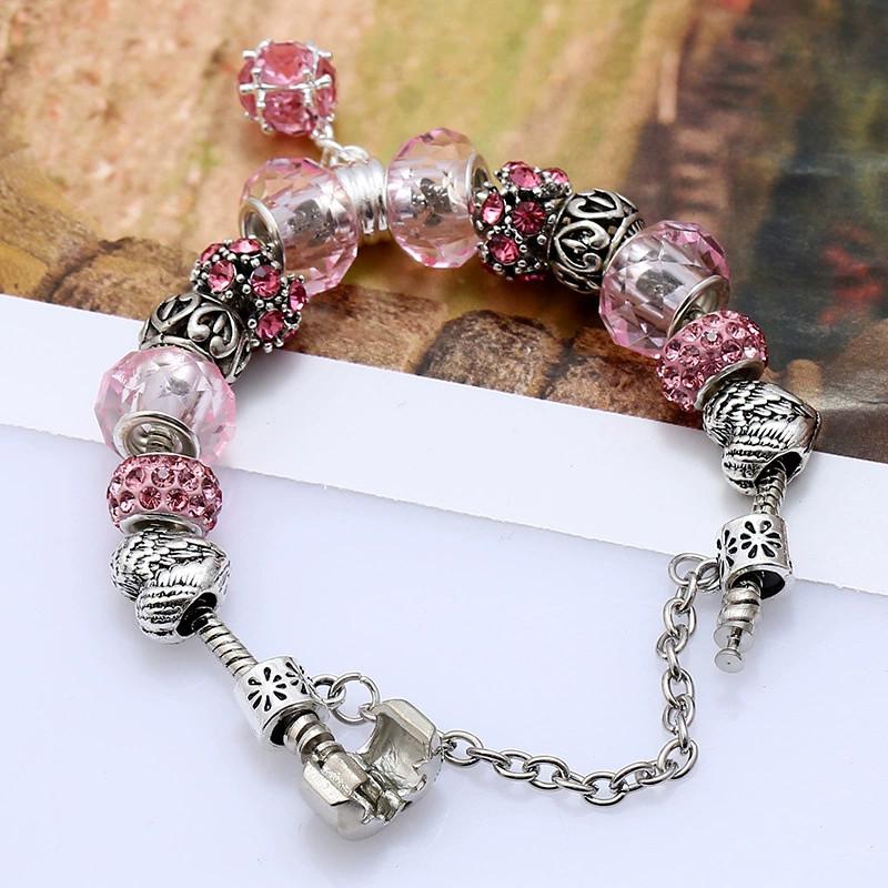 Ethnic Crystal Bracelet Style Diy Beaded Jewelry Fashion Gift Women Ornaments