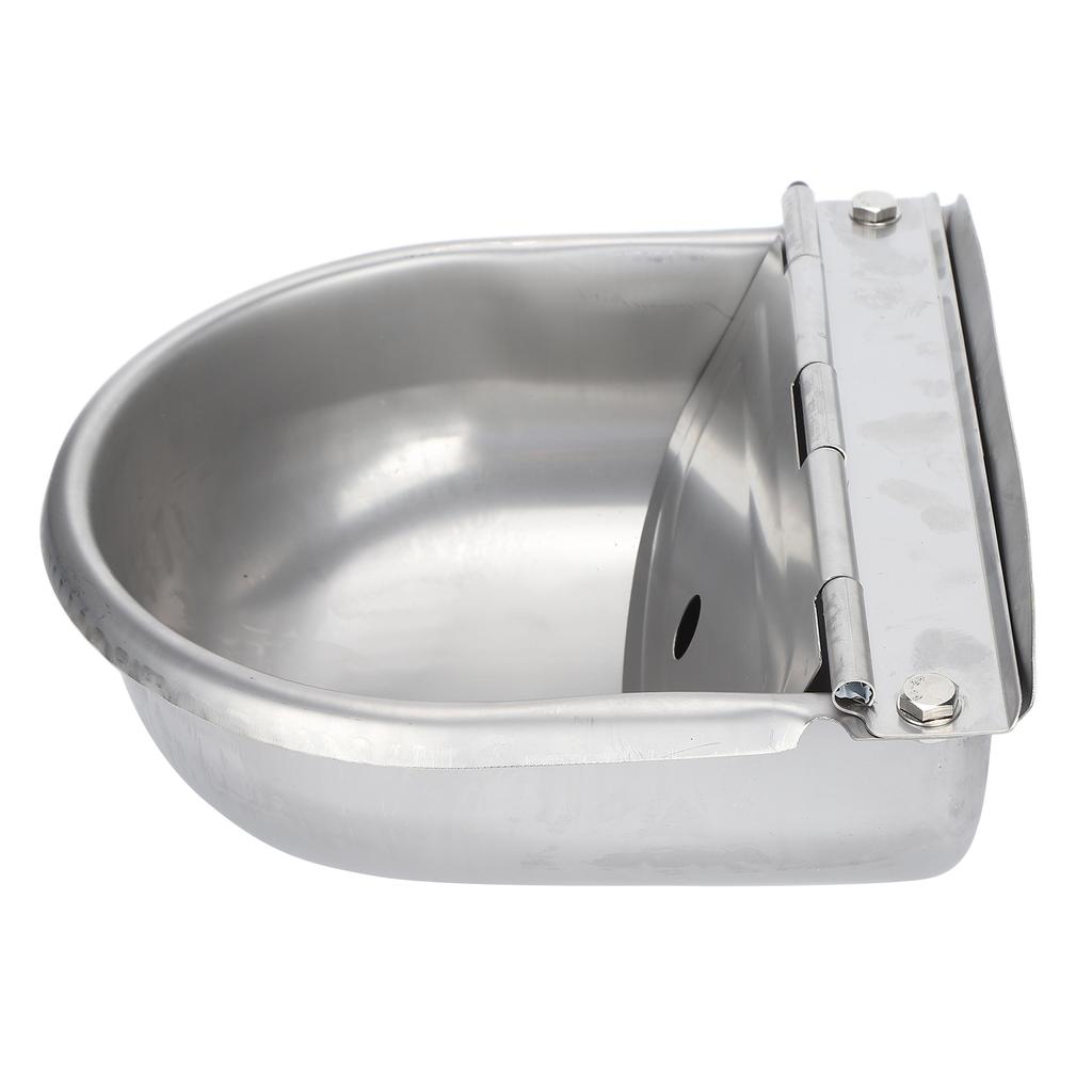 Stainless Steel Water Trough Bowl Automatic Drinking for Horses Goats Sheep Cattle