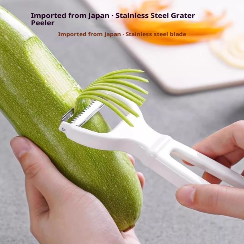 Manual Vegetable Grater Potato Carrot Julienne Peeler Slicer Stainless Steel Blade Fruit Cutter Home Kitchen Tools