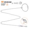 Vogel Papagei Fußkette Edelstahl Knöchel Fußring Ständer Kette Outdoor Flugtraining Star Stare Taube Vogel Zubehör