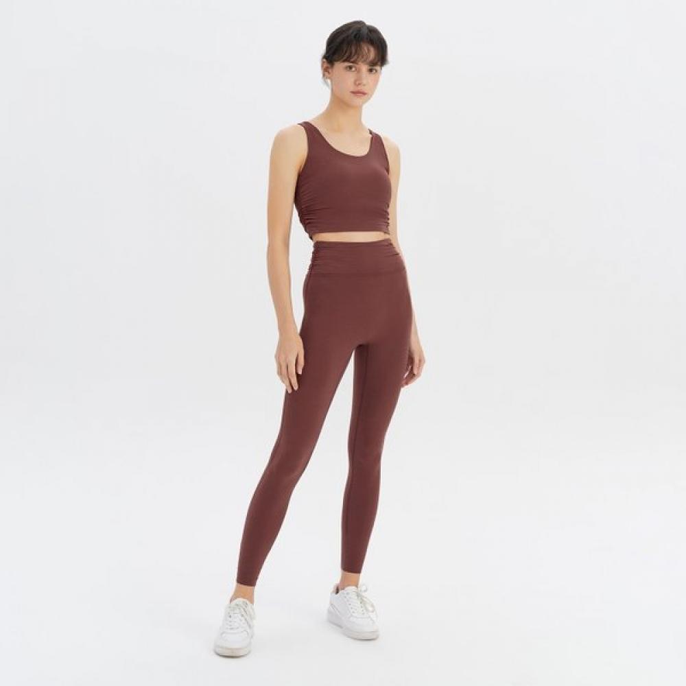 Huit Infinity Fit Side Shirring Leggings 9  Htwle3k11t