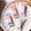 100Pcs 4x9cm Cute Cartoon Animal Printed Plastic Baking Packaging Nougat Toffee Candy Food Machine Sealed Gift Bags