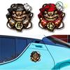 Reflektierend Japan Daruma Auto Styling Motorrad Aufkleber Auto Fenster Stil Abziehbild Praktisch Vinyl Dekor