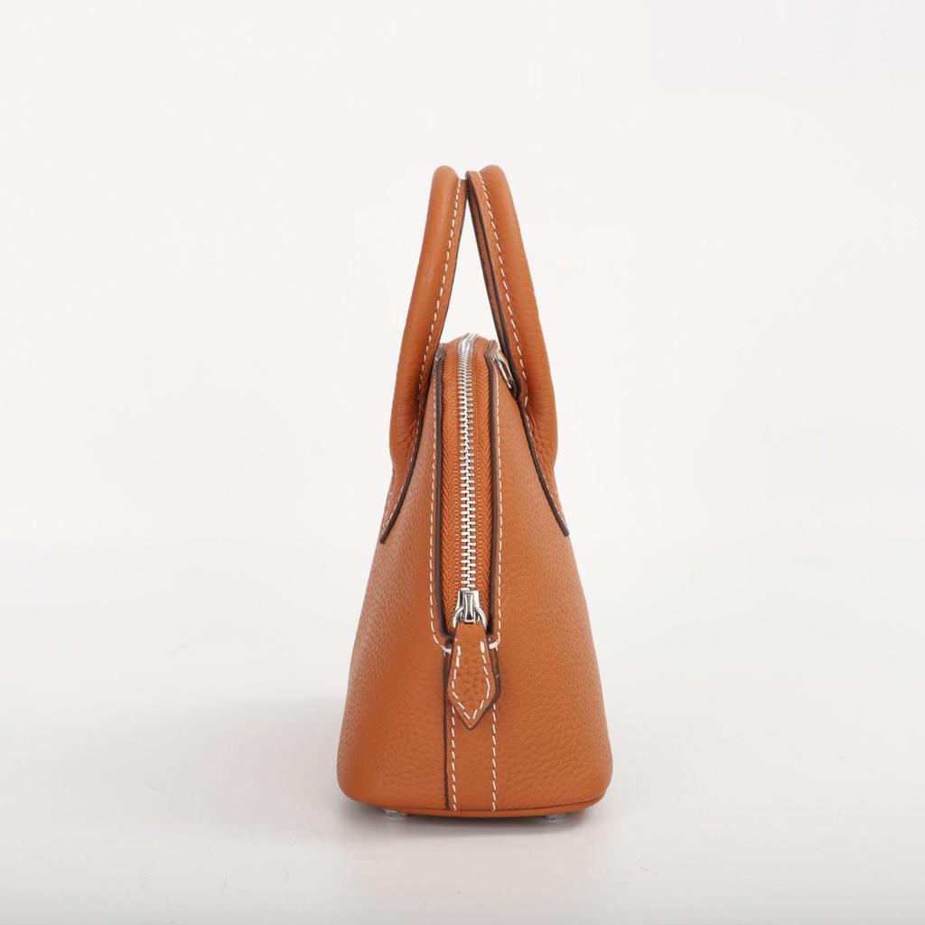 2025 Women's Fashion Leather Mini Shell Handbag - Large Capacity Single Shoulder Crossbody Bag