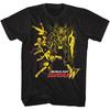 Camiseta Masculina de Manga Curta Gundam Mobile Suit Bright Wing Group Estilo Vintage com Estampa