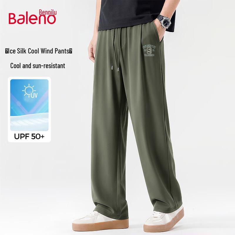 Baleno Men s Summer Casual Straight-Leg Pants 3XL